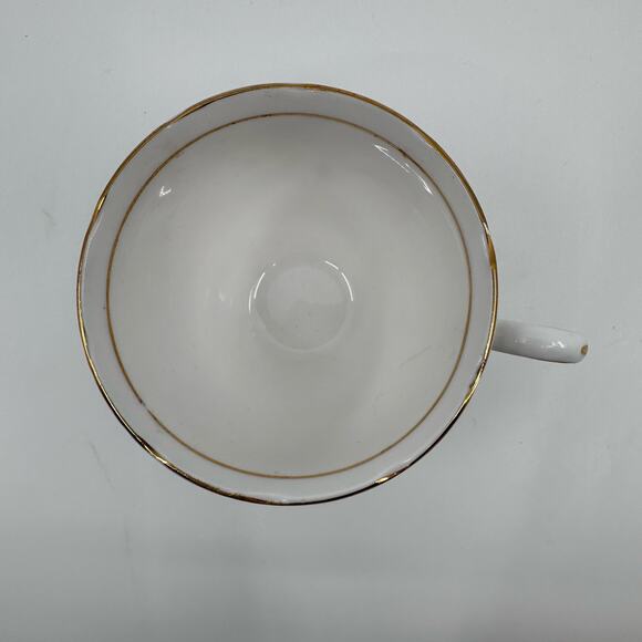 Colclough Bone China Hand Painted Floral Teacup & Saucer 2 Pieces Set Serveware - Picture 6 of 10